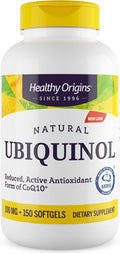 Healthy Origins Ubiquinol CoQ10 100 mg, Kaneka QH, 150 Softgels