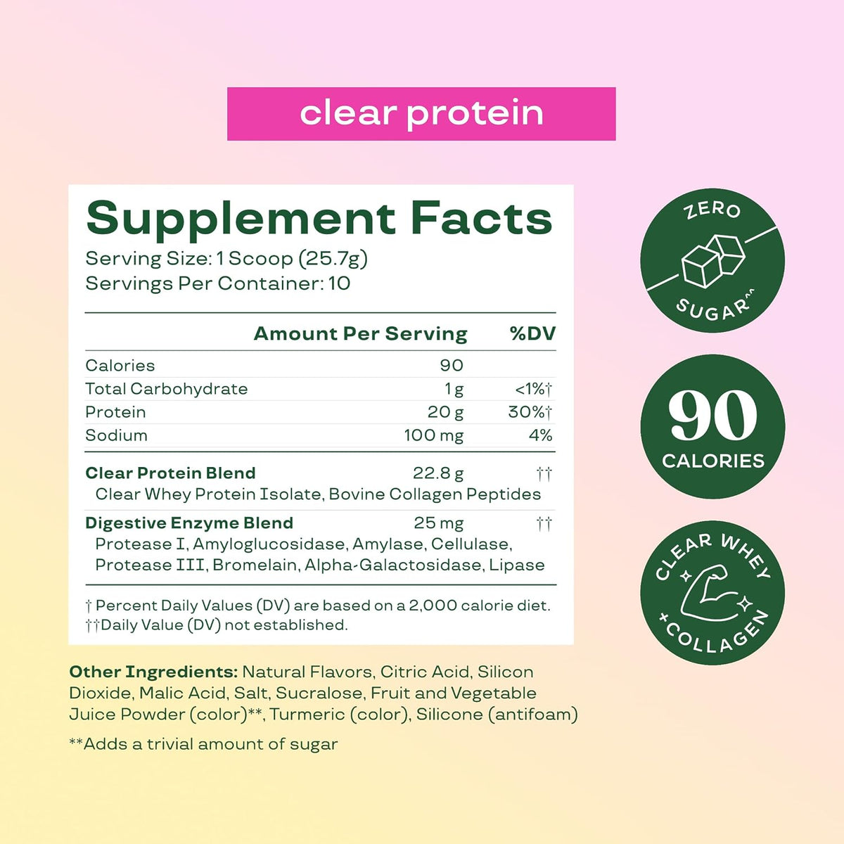 Bloom Clear Protein Raspberry Lemon and Strawberry Watermelon Bundle