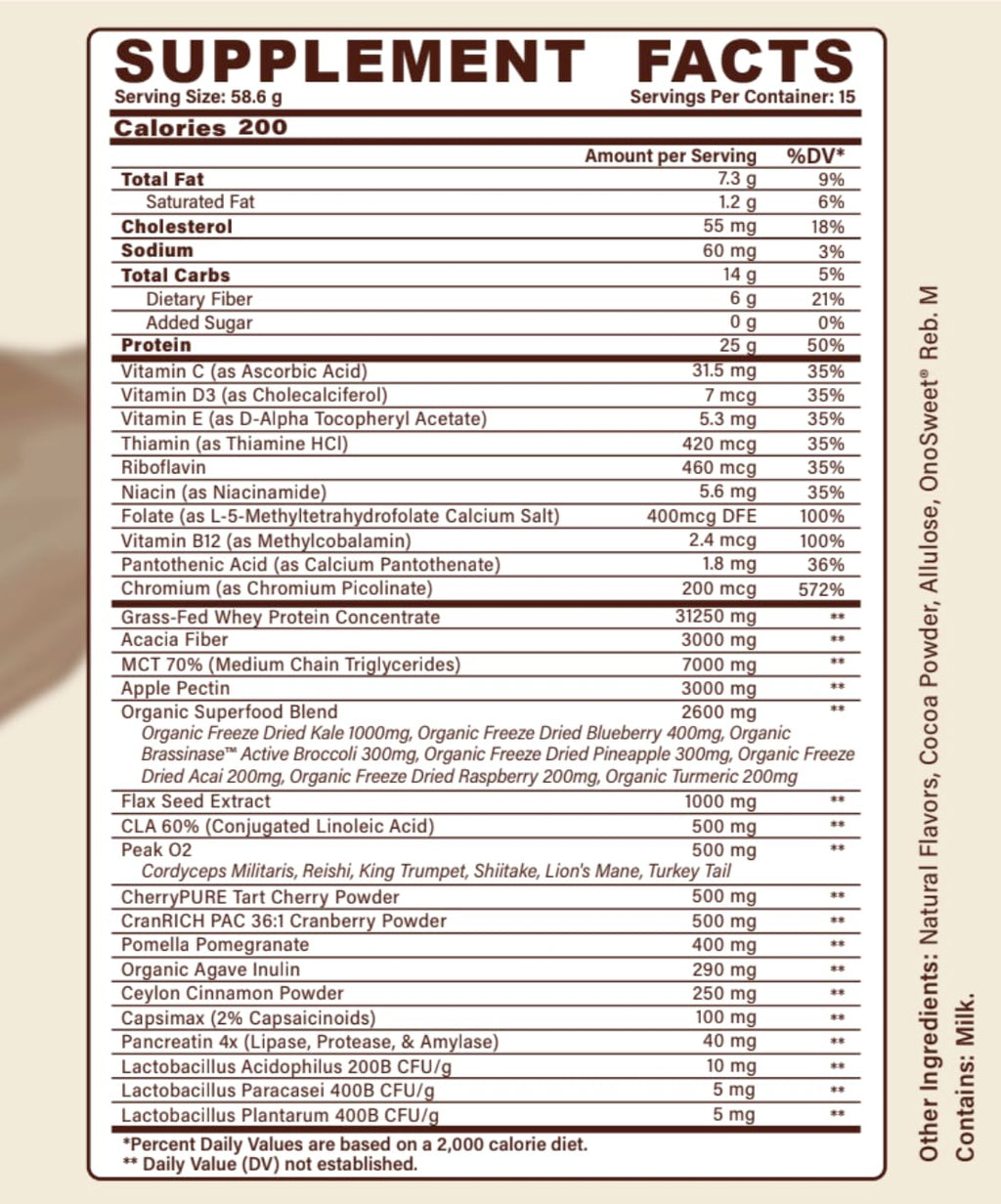 Fortifeye Fit Meal Chocolate Protein Meal Replacement Shake