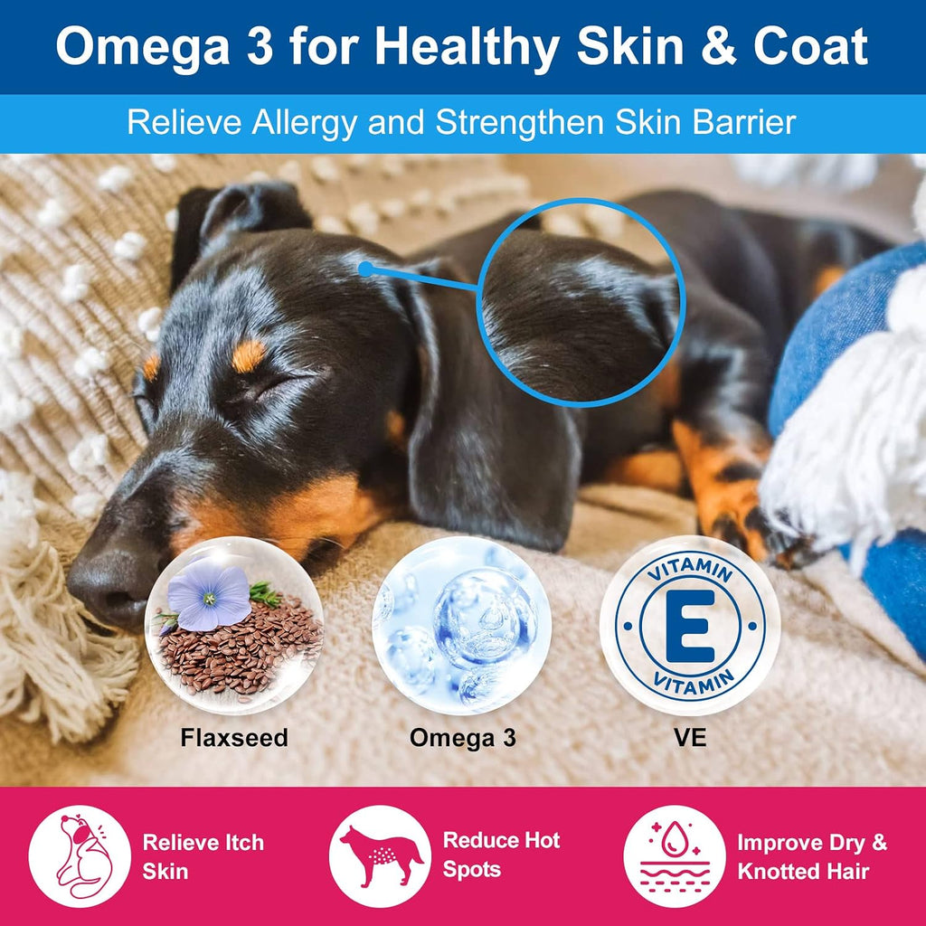 NATURE TARGET Dog Vitamins Powder, Probiotics & Digestive Enzymes for Gut Health, Glucosamine & Chondroitin & Omega 3, Complete Supplement for Homemade Dog Food, Joint & Skin & Immune Support | Probiotics & Digestive Enzymes for Gut Health, Glucosamine &