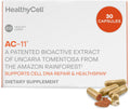 Healthycell AC-11 - Anti-Aging Supplement for DNA Repair & Stem Cell Health | Bioactive Extract of Uncaria Tomentosa (Cat’s Claw) Supports a Healthy Immune System - Vegan, Soy-Free & Gluten-Free