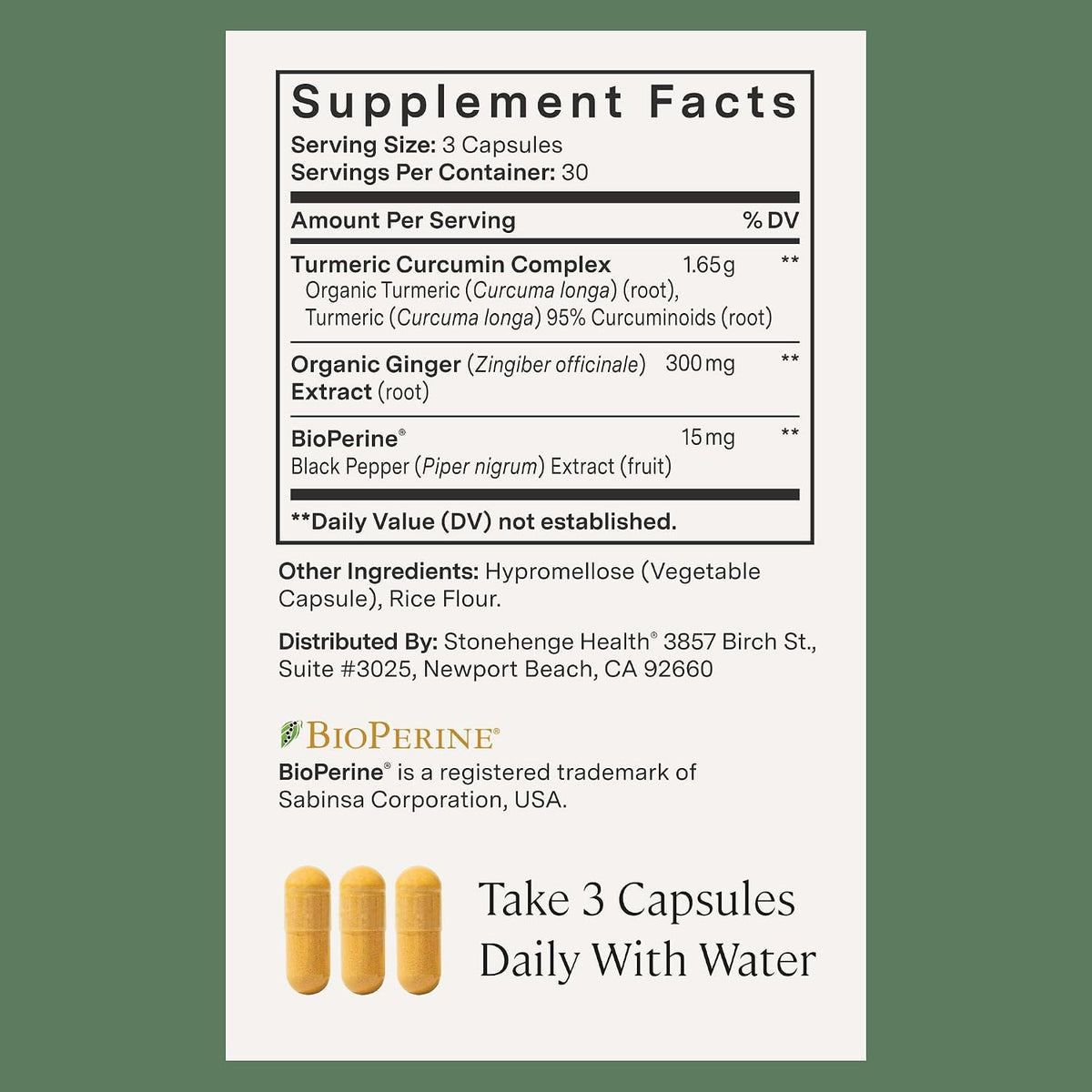 Stonehenge Health Dynamic Nerve + Dynamic Turmeric Bundle Supplements to Support Comfort, Tingling, Numbness, Burning