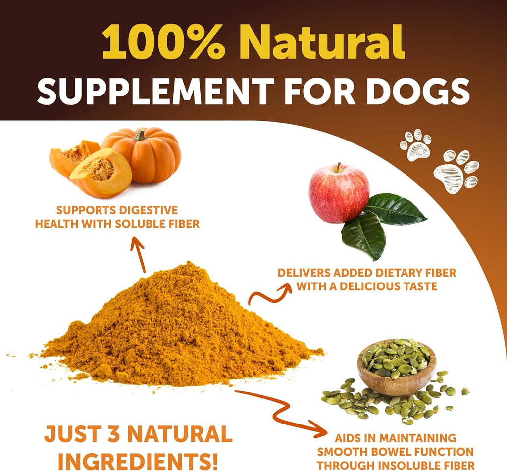 No Poo Chews for Dogs - Coprophagia Stool Eating Deterrent - Stop Eating Poop Treats with Probiotics, Digestive Enzymes, Pumpkin - Prevent Dog, Puppy from Eating Poop - Gut Health Support Supplement