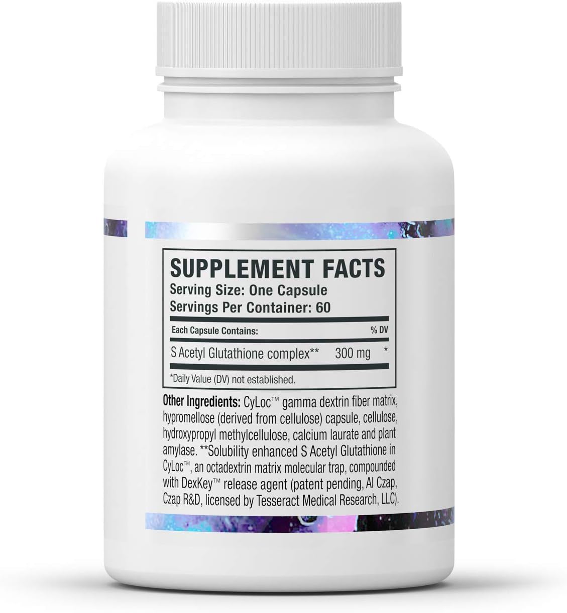 Tesseract Medical Research SafeCell S-Acetyl Glutathione Supplement for Neuro Health Support & AnaQuell QR, Stress Relief & Mood Support Supplement
