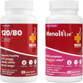 Redd Remedies 120/80 Care, 60 Capsules, and MenoWise, 60 Capsules