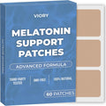 VIORY Melatonin Sleep Patches for Adults Extra Strength | Easy-to-Apply | Sleep Patch With Valerian, Relax & Wake Up Refreshed, Long-Lasting Night Comfort For Men & Women, 60 Patches