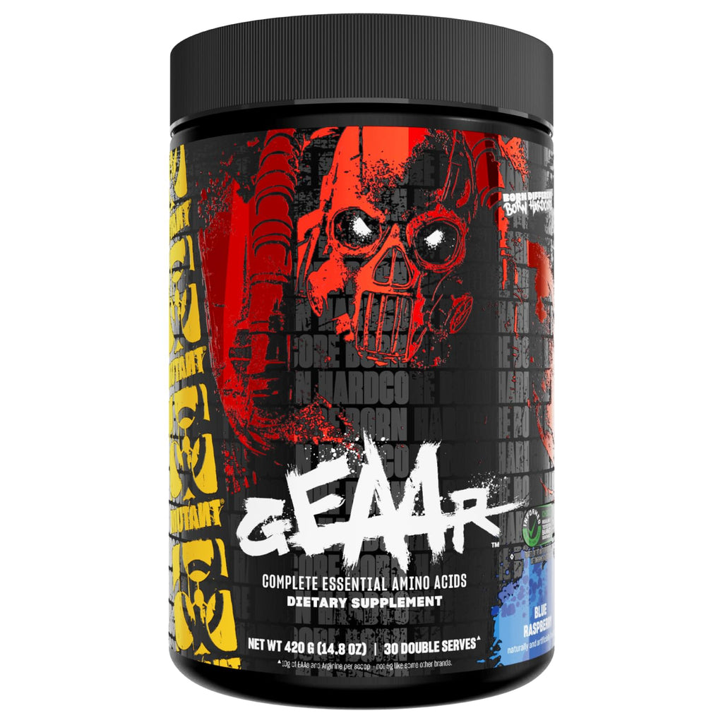 Mutant GEAAR, 10g EAAs + Arginine, Electrolytes, Fruit Punch, 14.8 oz