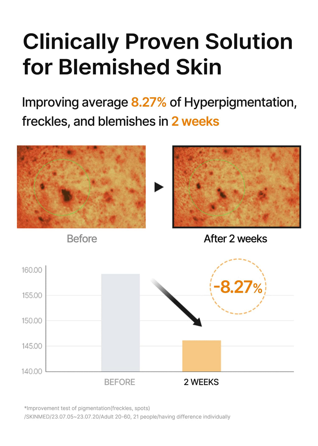 celimax Pore+Dark Spot Brightening Pad | Exfoliating Peeling Pads for Enlarged Pores, with Hyaluronic Acid, Pore Minimizer, Non-Irritating, Hydrating, For Sensitive Skin (40 pads)