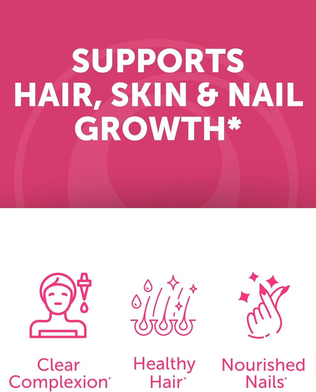 Lunakai USA Made Collagen Gummies for Women & Men Over 50, Biotin & Vitamin C, Supports Skin Elasticity, Hair & Nail Strength, Joint Support, 60ct