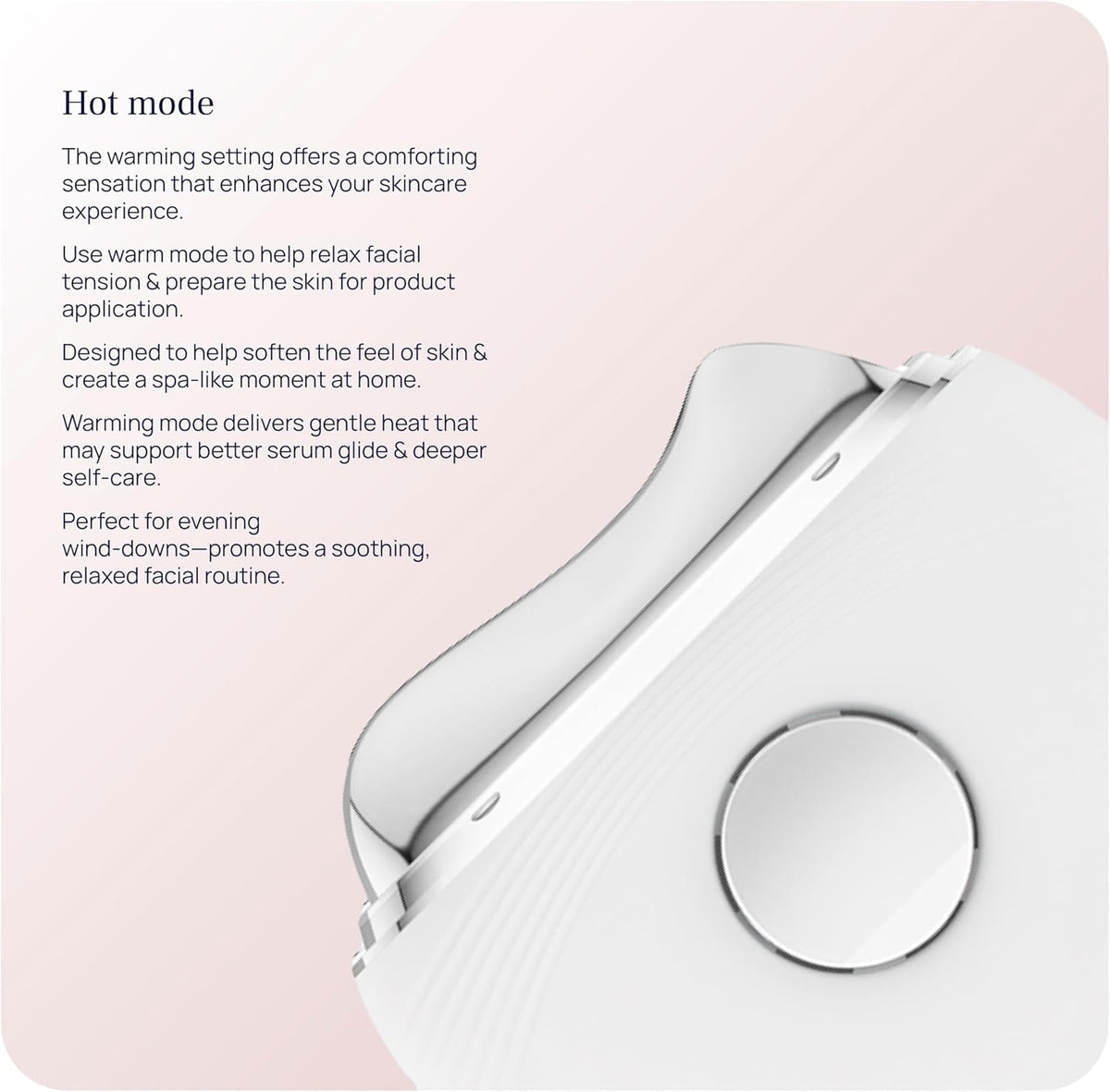 PUREANCE Hot & Cold Beauty Instrument - Red Light Therapy for Face & Neck | Portable Facial Massager Tool - LED Thermal Face Sculpting Wand- for Skin Care, Lift, Puffiness, Wrinkles, Double Chin