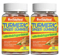 Turmeric Curcumin Gummies 500mg, with Turmeric Root Extract 120 Count | Turmeric Curcumin Gummies 500mg, with Turmeric Root Extract, Ginger Root, Black Pepper Extract, 60 Count (Pack of 2)