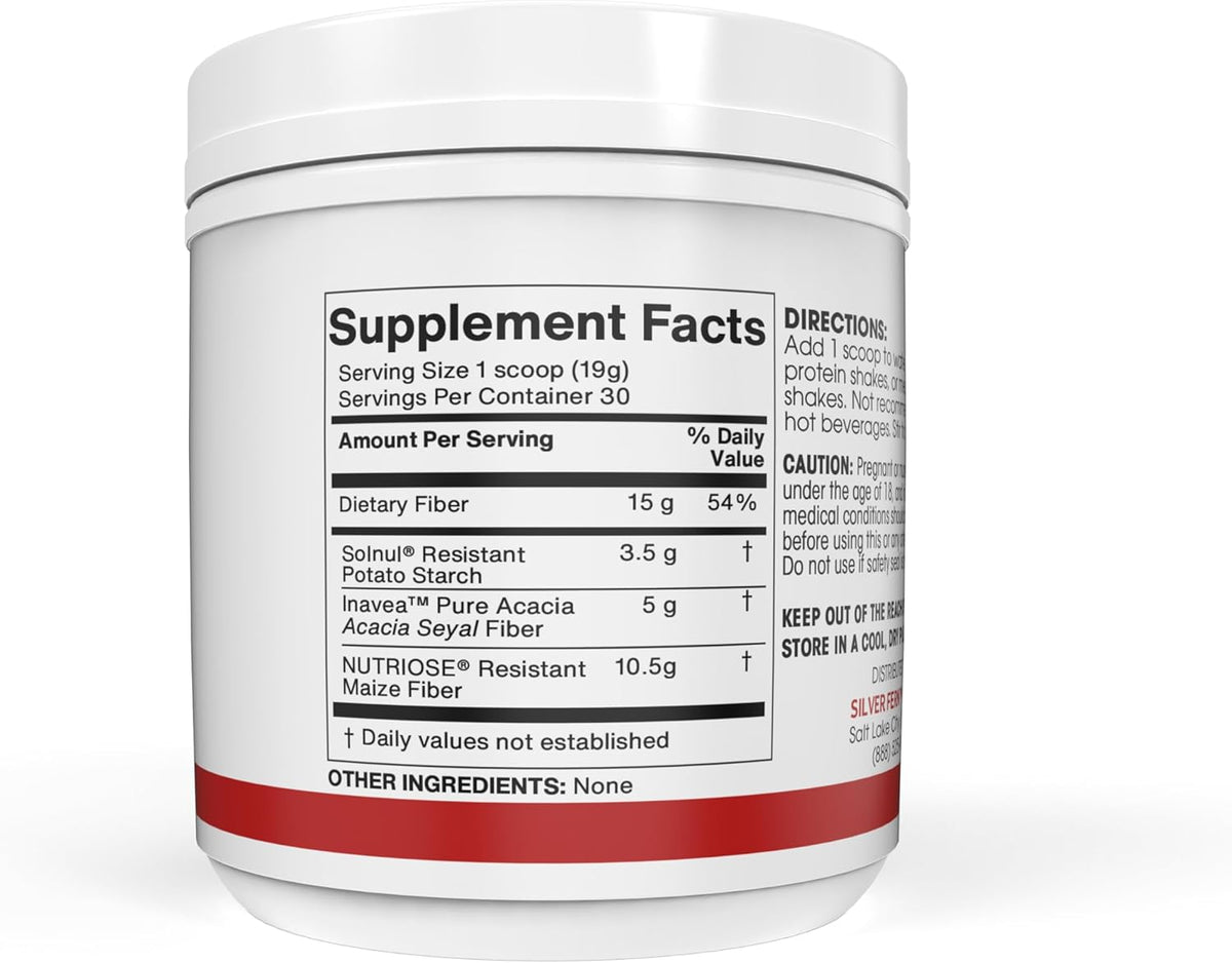 Silver Fern Brand Ultimate Fiber – Prebiotic Supplement for Daily Intake | Supports Digestive Balance & Gut Microbiome – Gentle Daily – 2 Pack