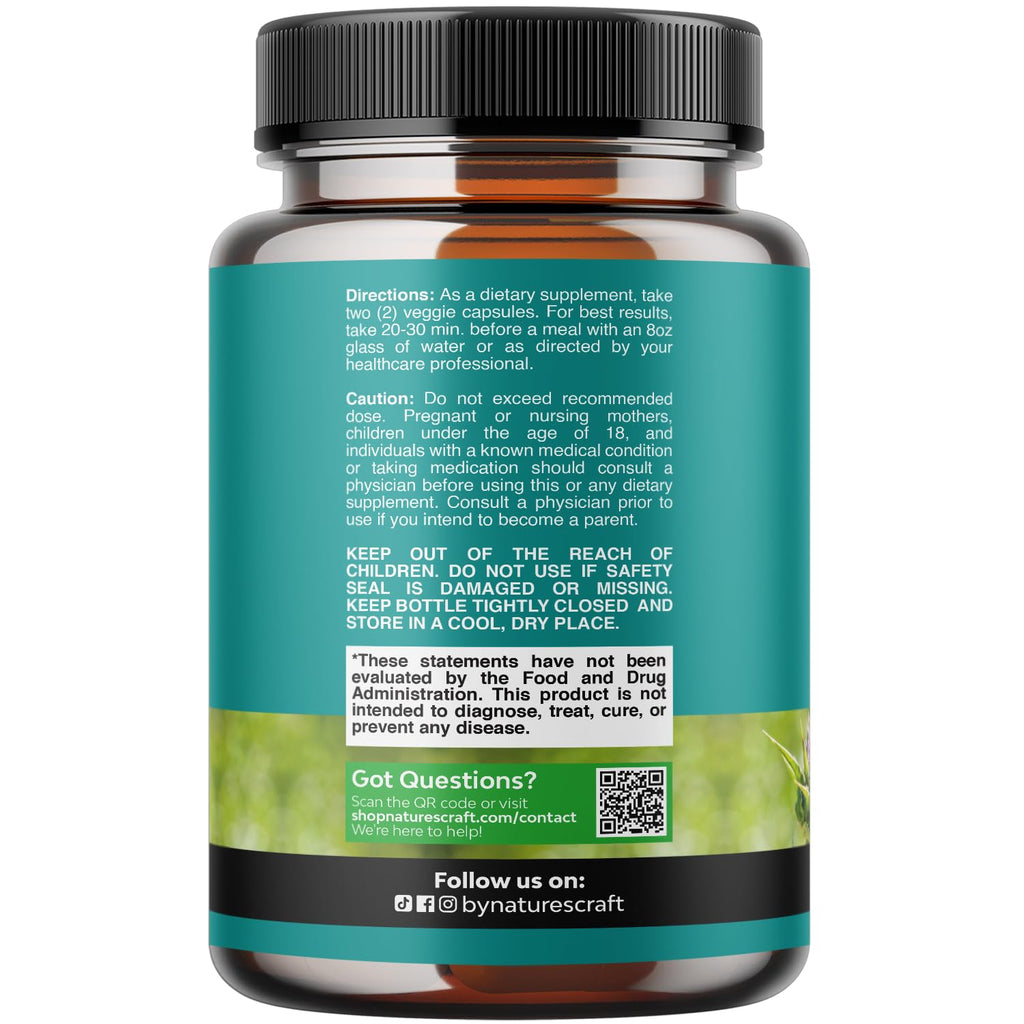 Liver Cleanse Detox & Repair - Milk Thistle Supplement for Digestion & Immunity Support - Ginger Root, Choline & Dandelion Root - Herbal Liver Support with Silymarin, Beetroot & Artichoke - 70 Count