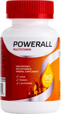 Basic Brands PowerAll Multivitamin Eye Vitamins, 90 Count | Lutein for Adults