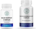 Magnesium Bisglycinate + Brain Support Complex Bundle | Focus, Memory, Calm, Cognitive Function, Muscle Relaxation & Daily Wellness