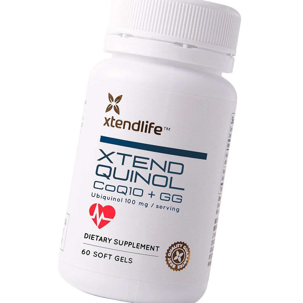 Xtendlife CX8 Heart Health Supplement for Cardiovascular Support, Circulation, and Arterial Health - with Vitamin K2 MK7, D3, Tocotrienols, and Sea Buckthorn-30 Day Supply