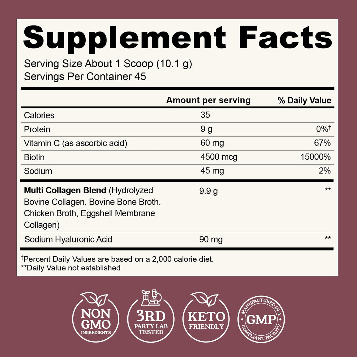 Advanced Collagen Complex Powder – VERISOL®, FORTIBONE®, & FORTIGEL® for Hair, Skin, Bone & Joint Support – Clinically Studied Ingredients – Grass-Fed Hydrolyzed Collagen Peptides – 30 Servings