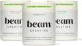 BEAM Creatine Flavor Bundle – Raspberry Lemon, Blue Raspberry & Watermelon – Micronized Creatine Monohydrate Powder for Muscle Strength, Growth, Power, Endurance & Recovery – Third-Party Tested