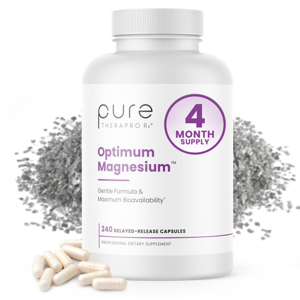 Magnesium Lysinate Glycinate & Magnesium Malate, Made in USA | 4 Month Supply | Chelated for Maximum Absorption, Supports Bone Health & Energy, Non-GMO, 240 Count