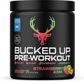 Bucked Up Pre Workout - Best Tasting - 6 Grams Citrulline, 2 Grams Beta Alanine Non Proprietary Blend, Powder (Strawberry Kiwi)
