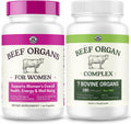 Left Coast Performance Beef Organ Supplements from New Zealand - Supports Women's Overall Energy & Health - Non-GMO, No Fillers, Hormone & Antibiotic Free