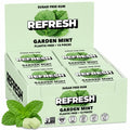 Refresh Sugar Free Chewing Gum with Xylitol, Garden Mint, 12 Pack