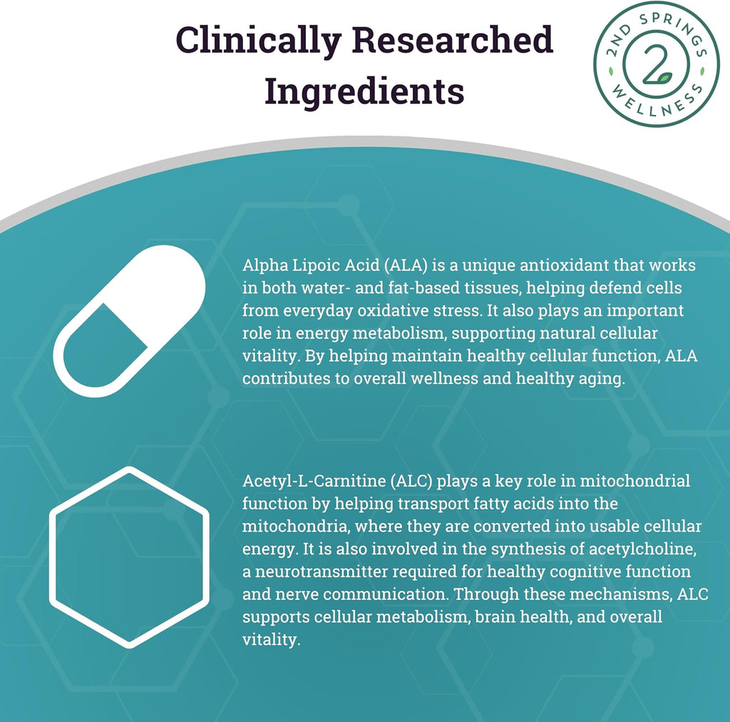 ALA & ALC Complex + Women’s Daily 7 Essentials Bundle | Energy, Metabolism, Cognitive Support, Hormone Balance, Digestion & Daily Wellness