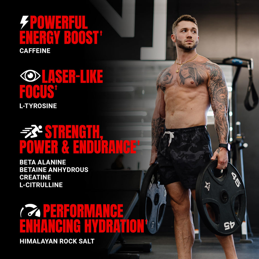 ProSupps Mr. Hyde Signature Pre Workout Powder with Creatine, Beta Alanine & Caffeine - Performance, Energy & Endurance - Clean Fitness & Gym Supplements for Men & Women (Blue Razz, 30 Servings)