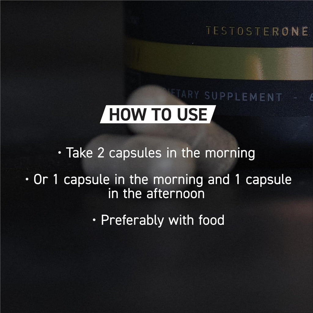 Kaged Test Capsules | Unflavored | Testosterone Booster Ferodrox | Premium Hormone Managment | LJ100 Tongkat Ali KSM-66 Ashwagandha Shilajit | Supplements for Men & Women | 60 Servings