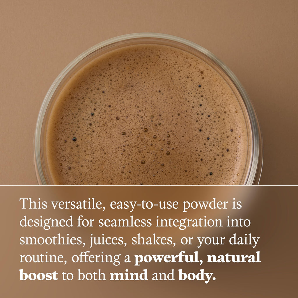 Ultra Life Sport - MushBoom Organic Mushroom Coffee Alternative Drink - 30 Servings 7 Mushroom Cacao Blend - Cordyceps, Lion’s Mane, Chaga, Maitake, Shiitake, Reishi & Turkey Tail - Caffeine Free