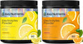 KEY NUTRIENTS Electrolytes Powder Bundle, Refreshing Lemonade 90 Servings Jar + Orange 90 Servings Jar, Sugar Free Hydration Drink Mix with Vitamins & Minerals, No Calories