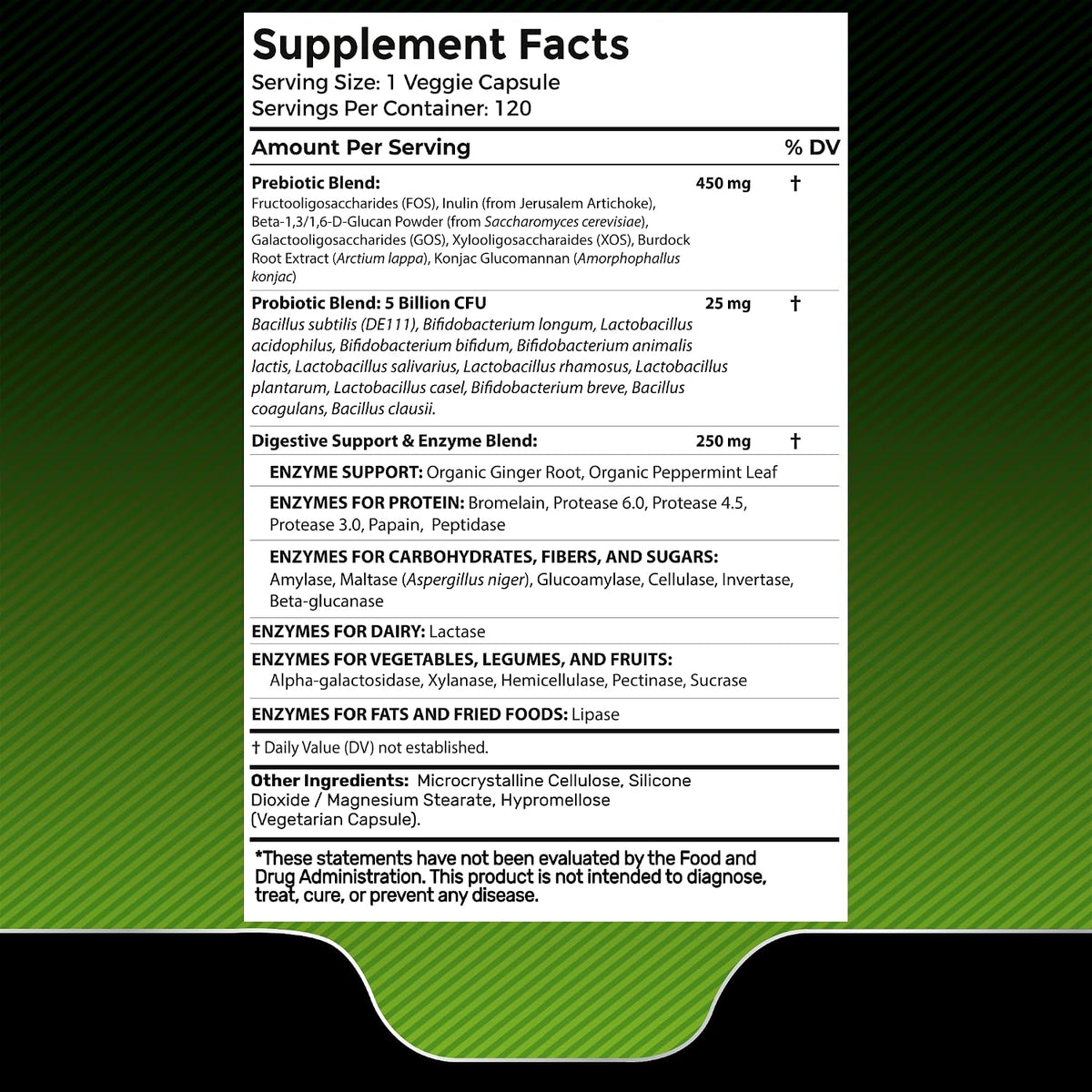 WELLNESS LABSRX Digestive Enzymes Capsules with Sea Moss Gummies | Bundle