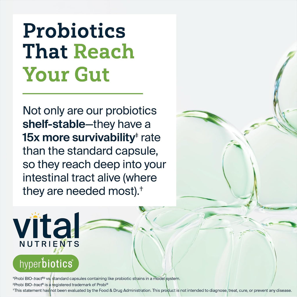 Hyperbiotics Vital Nutrients Pro-15 Prebiotics and Probiotics for Women and Men | 15 Science Backed Strains | Supports Occasional Constipation, Diarrhea, Gas & Bloating | 60 Vegan Time Release Pearls