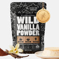 Wild Foods Organic Vanilla Bean Powder - All Natural Pure Vanilla from Madagascar - For Baking Cooking Coffee Flavoring & Smoothies - Unsweetened Gluten Free Non GMO Superfood (1 ounce)