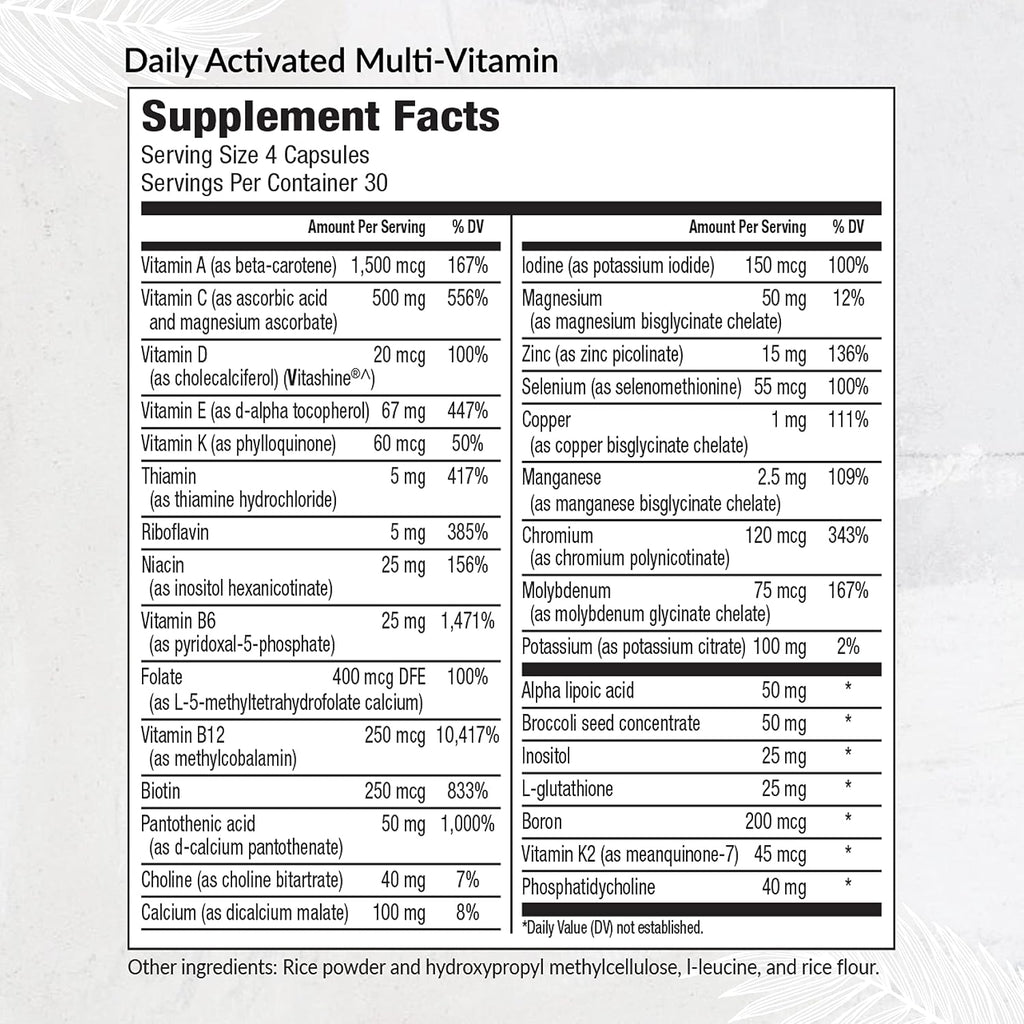 Equilife - Daily Activated Multi-Vitamin (30 Servings) and Progesterone Support (90 ct.) Bundle, 21 Essential Vitamins and Herbal Hormone Supplement