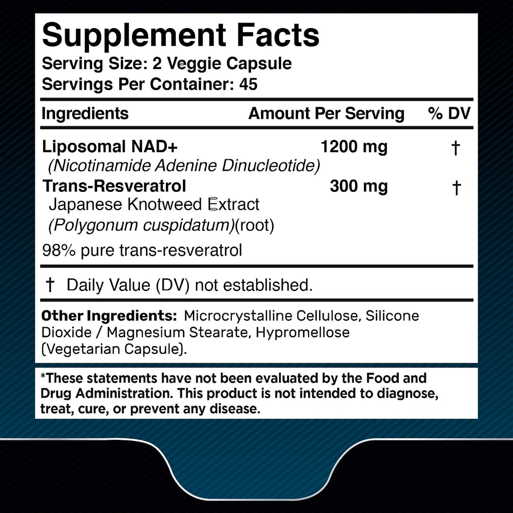 WELLNESS LABSRX NAD Supplement Capsules | Digestive Enzymes Capsules | Bundle