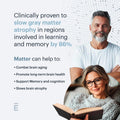ELYSIUM Matter - 30 Servings - Brain Supplement for Memory and Focus Omega 3 Supplement + DHA - Vitamins to Support Brain Health and Memory
