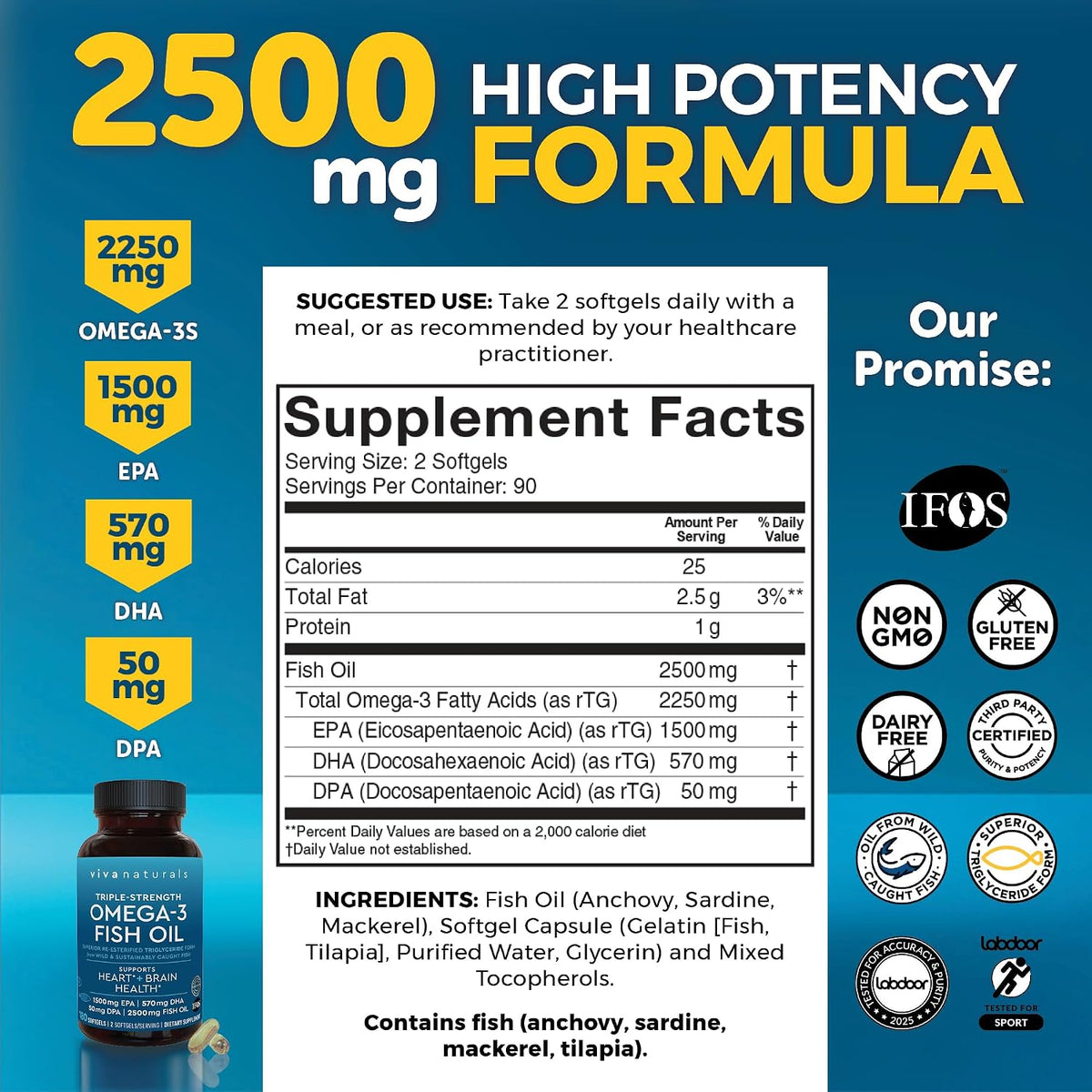 Viva Naturals Antarctic Krill Oil, Elderberry Vitamin C & Zinc and Triple-Strength Omega 3 Fish Oil Bundle, Providing Omega 3 EPA and DHA, Elderberry for Immune Support