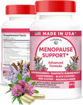 Lunakai USA Made Natural Menopause Supplements for Women, 60ct | Non-GMO, 13-in-1 Menopause Relief for Hot Flashes, Night Sweats, Sleep & Mood Support