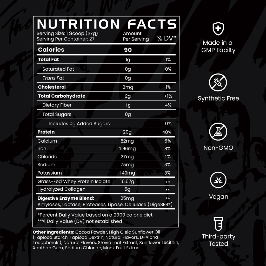 Gains in Bulk Lean Protein Powder with 20g Protein, Strawberry, 27 Servings