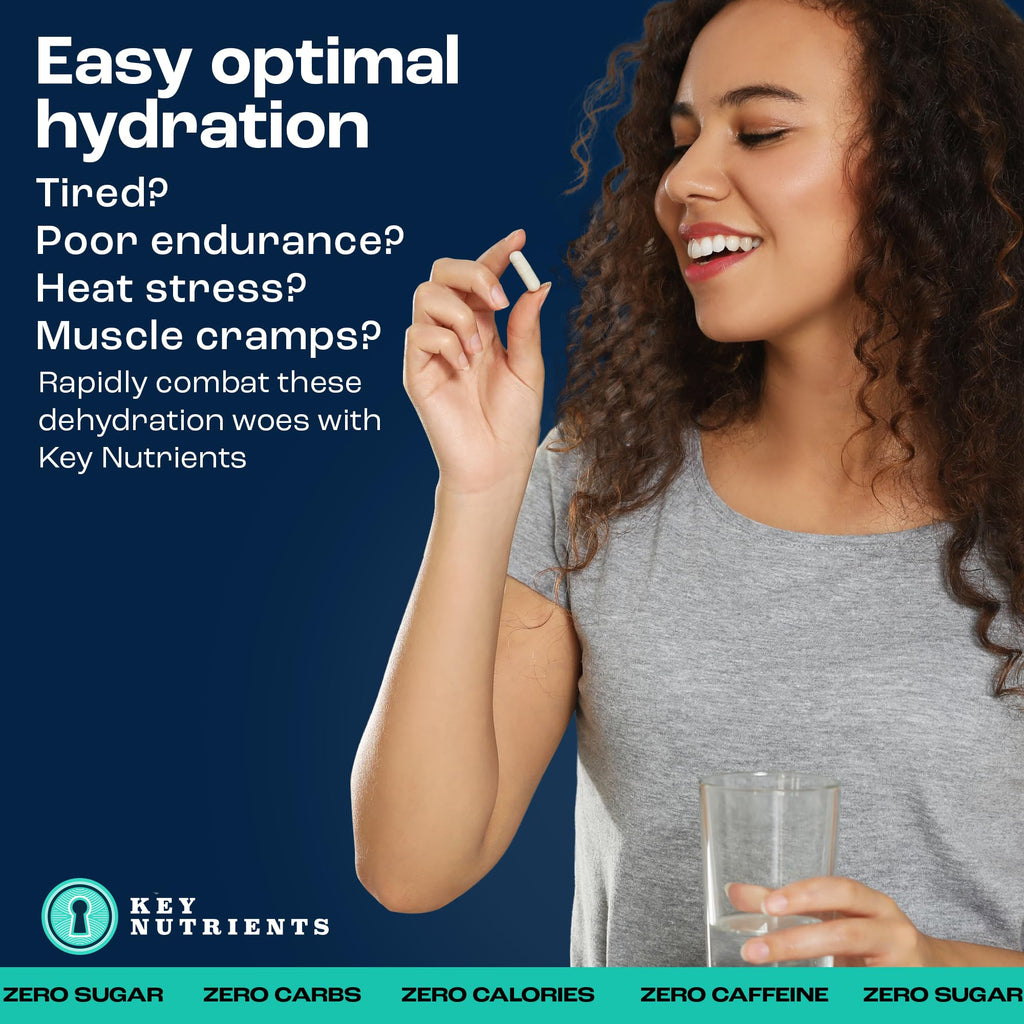 KEY NUTRIENTS Multivitamin Electrolyte Packets, No Sugar Variety Pack, 10Ct