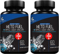 Research Labs 2 fer 1 Ad Keto Diet Pills Detox Cleanse & Support w/Apple Cider Vinegar 120 Count Proprietary Ketones, Hunger Suppressant Weight Loss Diet Pills