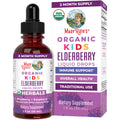 MARYRUTH'S Elderberry Liquid Drops for Adults & Kids | Immune Support | Antioxidant | 150mg Elderberry Extract | USDA Organic | CLP Purity Award | Sugar Free | Vegan | Non-GMO | Gluten Free | 1 oz