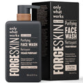 Forge Skin Beef Tallow Face Wash for Men - Morning Nourishing Hydrating Facial Cleanser - Gentle Cleansing Moisturizer for Hydration - Exfoliating Facial Skincare for Clean Skin (5 OZ)