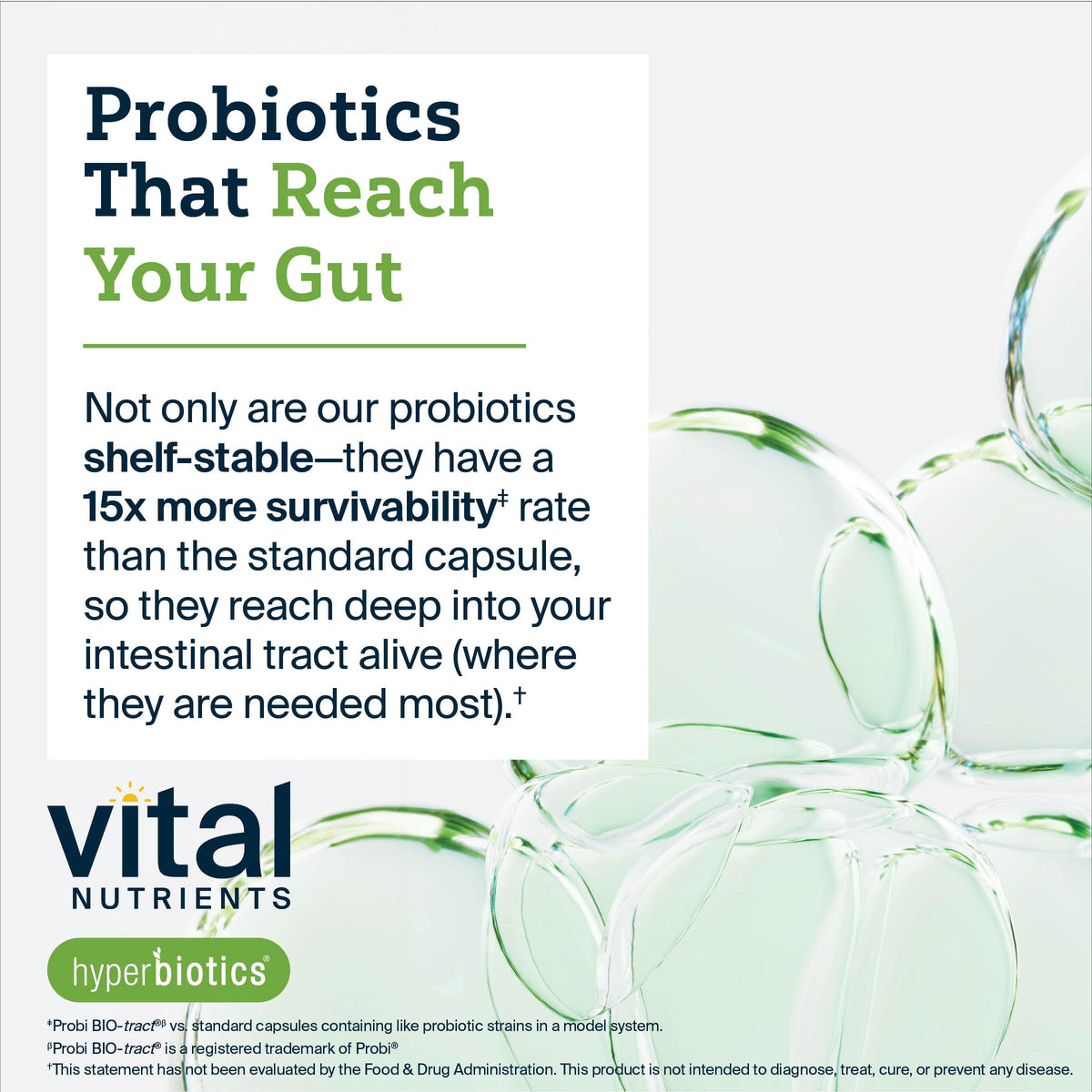 Hyperbiotics Vital Nutrients Prebiotic and Probiotic for Women and Men | 60 Billion CFU | Pre and Probiotics Supports Digestive Health, Constipation, Diarrhea, Gas & Bloating | 60 Vegan Capsules