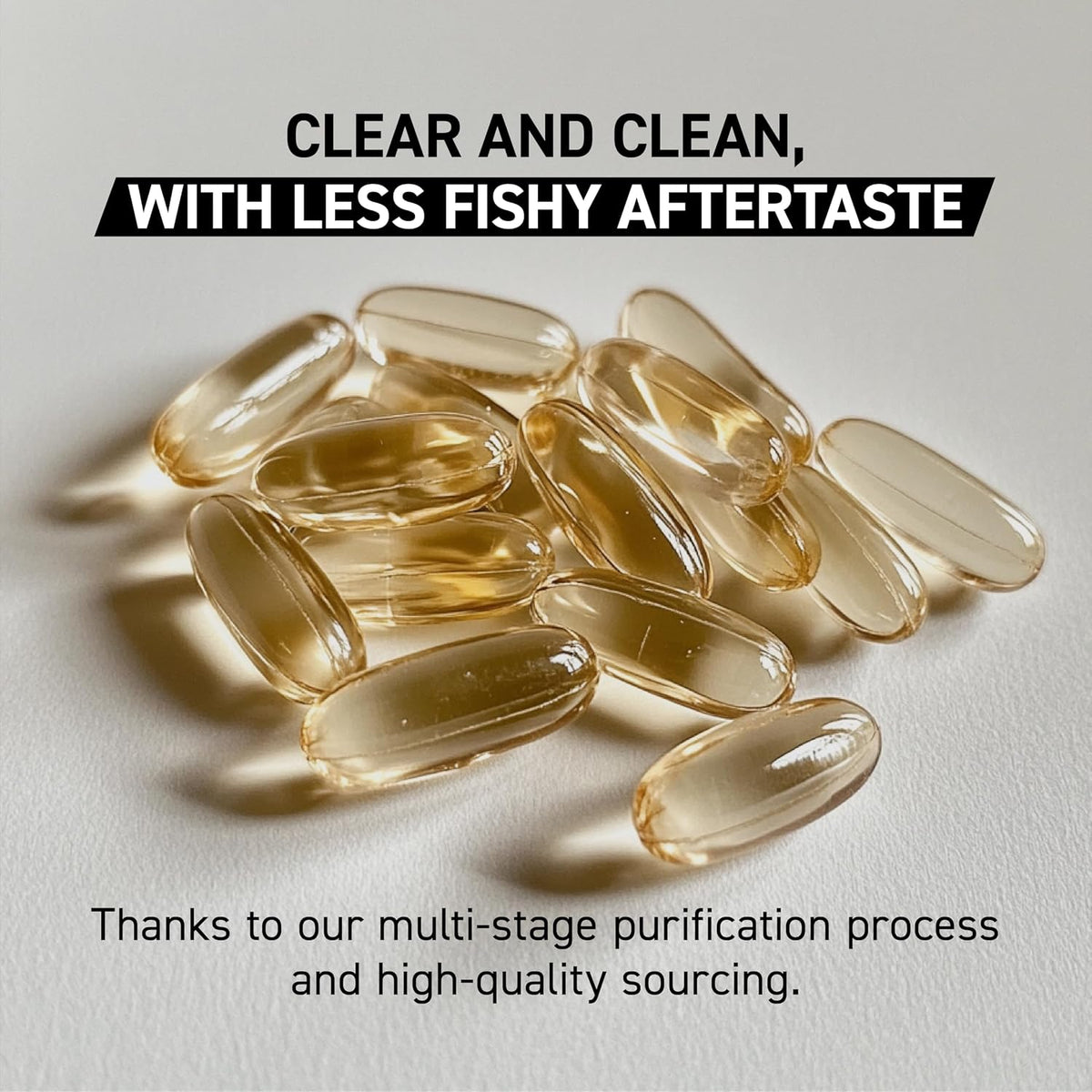 Kaged Omega 3 Fish Oil Supplement | 3000mg Omega 3 Fatty Acid with EPA & DHA | Ultra-Pure | No Fish Burps | 60 Pills