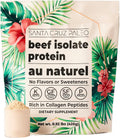 Santa Cruz Paleo, Beef Isolate Protein Powder, Au Naturel, Rich in Collagen Peptides for Protein Shakes or Smoothies, Gluten Free, Keto, Paleo, Unflavored, Unsweetened,1.1lbs (20g Protein Per Serving)