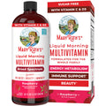 MARYRUTH'S Liquid Morning Multivitamin for Women, Men & Kids | Vitamin A C D E B6 B12 Biotin Zinc | Beauty | Vegan | Non-GMO | Gluten Free | 32 Servings