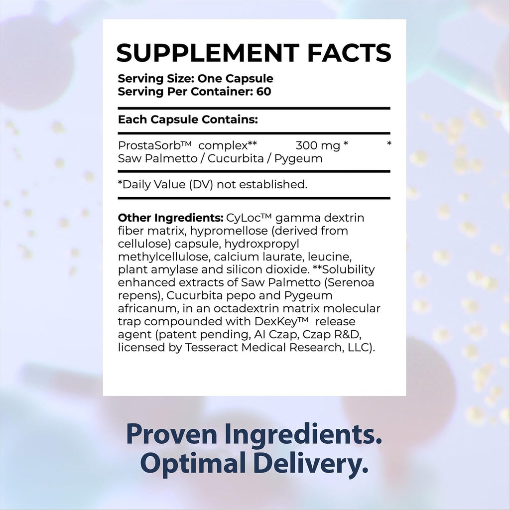 Men's Vitality Pack for Healthy Aging, Prostate Supplements for Men with Saw Palmetto, Supports Healthy Prostate Function, 60 Capsules and Muscle Health Supplement, 60 Capsules