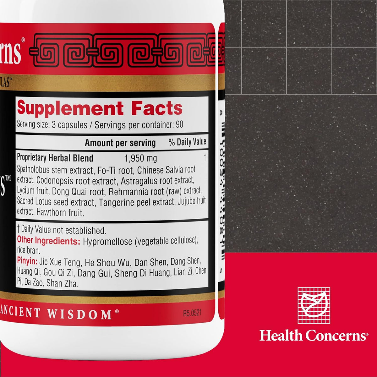 2X Health Concerns Marrow Plus – Bone Marrow & Blood Generation Herbal Supplement – Chinese Herbal Formula for Anemia, & Circulation Support – Astragus, Salvia, & Tangerine Extracts – 270 Capsules